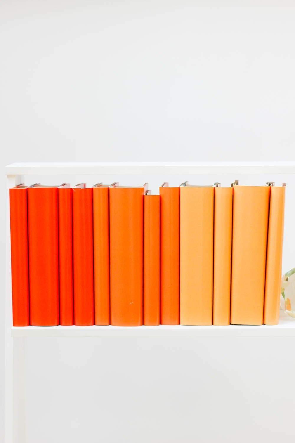 12 Pack Orange Paper Book Covers - Decorative Book Protectors for Home, Office & School - Perfect for DIY Projects, Gift Wrapping & Bookshelf Styling