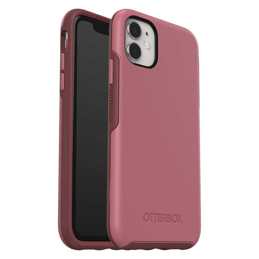 OtterBox Symmetry Series Case for iPhone 11 - Slim Protective Phone Cover with Drop Protection | Beguiled Rose (Heather Rose/Rhododendron) | Perfect for Everyday Use, Work & Travel