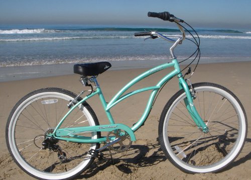 Firmstrong Urban Lady Beach Cruiser Bicycle - Comfortable Women's Cruiser Bike for Leisure Riding, Beach & City Commuting