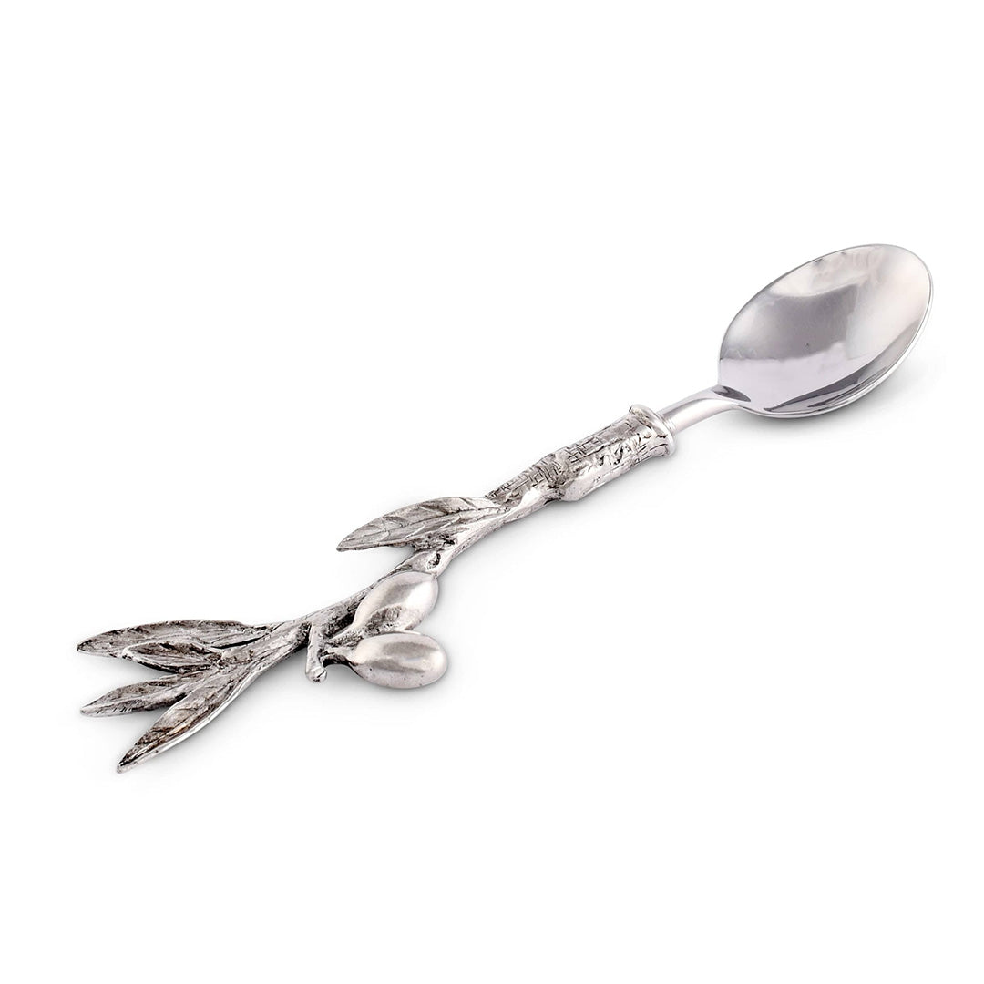 Premium Olive Wood Hors D'oeuvre Spoons - Set of 6 Elegant Appetizer Forks for Cheese, Canapés & Party Finger Foods - Perfect for Entertaining, Weddings & Cocktail Parties