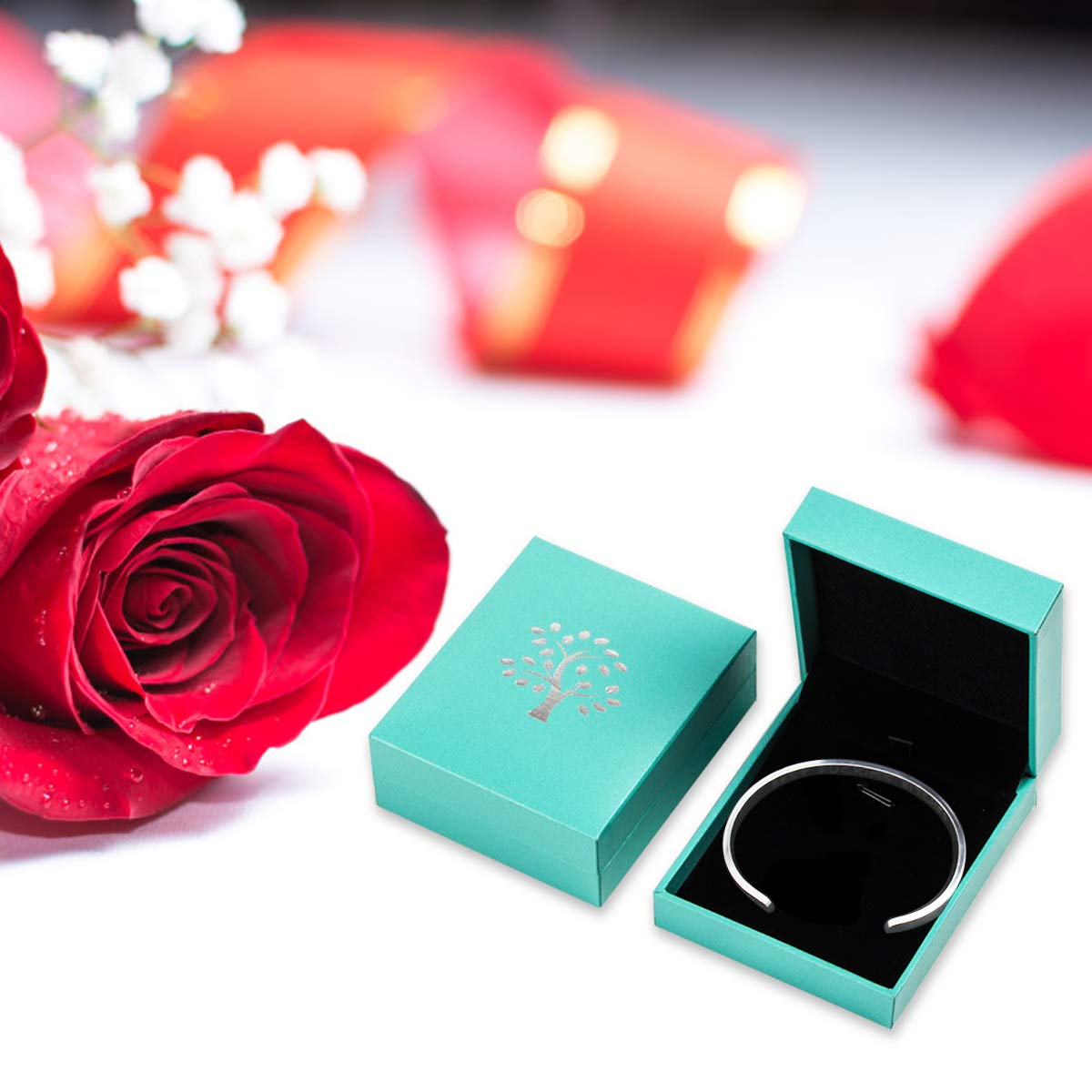 Adjustable Engraved Cuff Bangle Bracelets for Women - Personalized Inspirational Gift for Birthday, Anniversary & Special Occasions - Perfect for Everyday Wear & Fashion Accessories