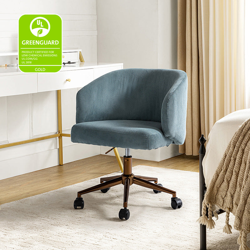 Paolo Task Accent Chair - Modern Home Office Chair with Ergonomic Design for Comfortable Working & Studying | Perfect for Small Spaces, Living Rooms & Reading Nooks
