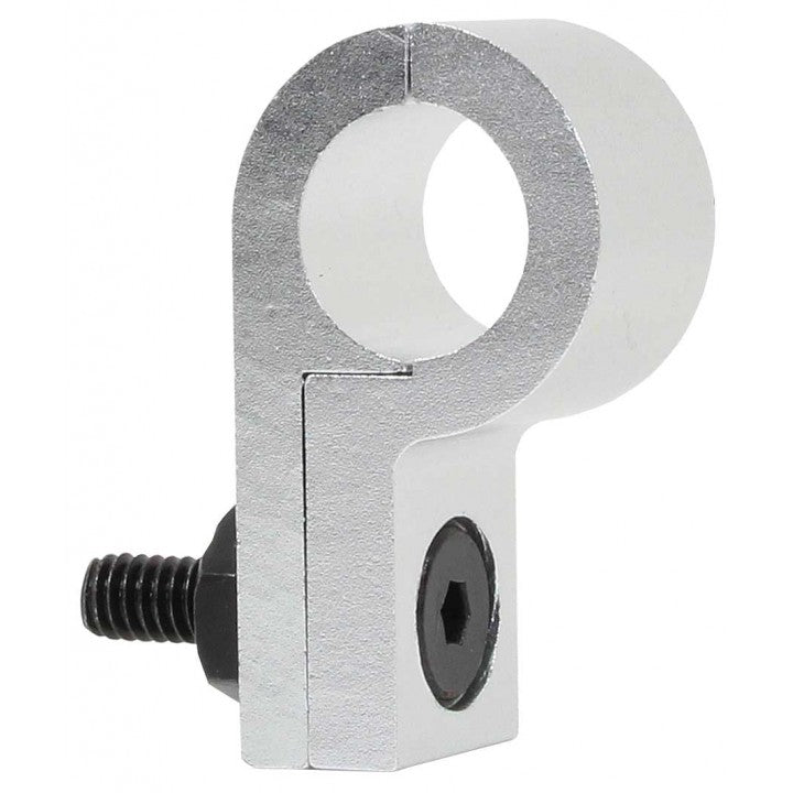 Stainless Steel Billet P Clips - Heavy Duty Single Hole Cable Clamps for Automotive, Marine & Industrial Wiring - Perfect for Securing Hoses, Wires & Cables