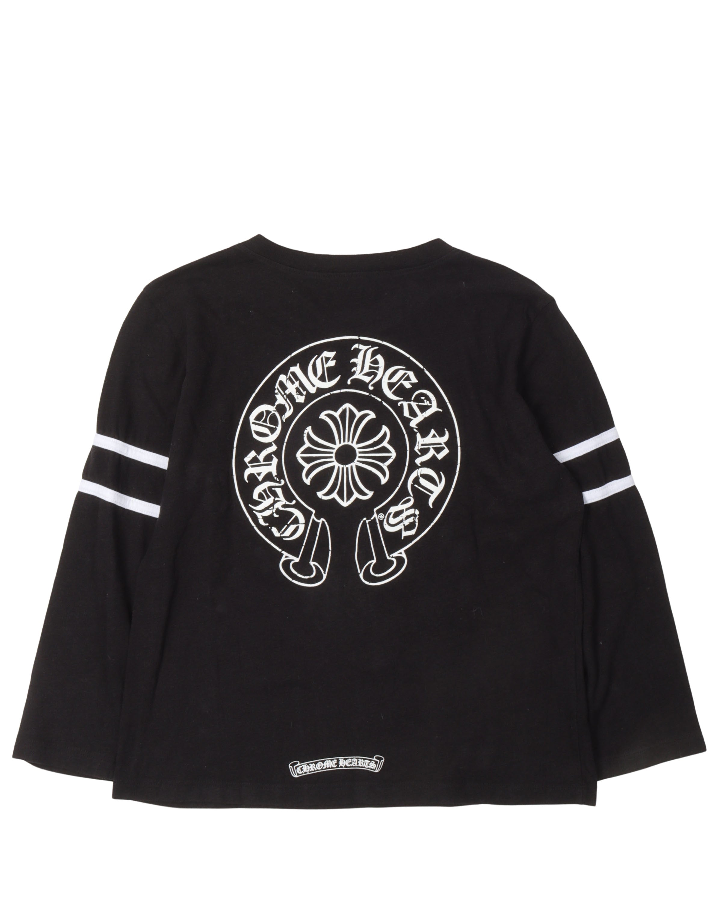 33 Horseshoe Logo Long Sleeve Jersey T-Shirt for Men - Comfortable Athletic Workout Shirt - Perfect for Gym, Running, and Casual Wear