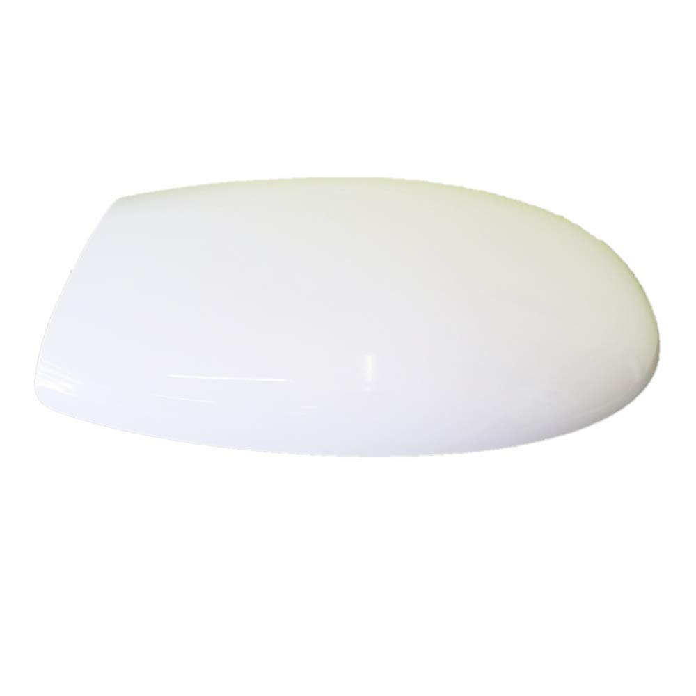 Thermo-Hardened White Soft Close Toilet Seat Cover - Original Egg Pozzi Ginori Design for Bathroom Comfort & Durability | Perfect for Modern Homes & Luxury Bathrooms