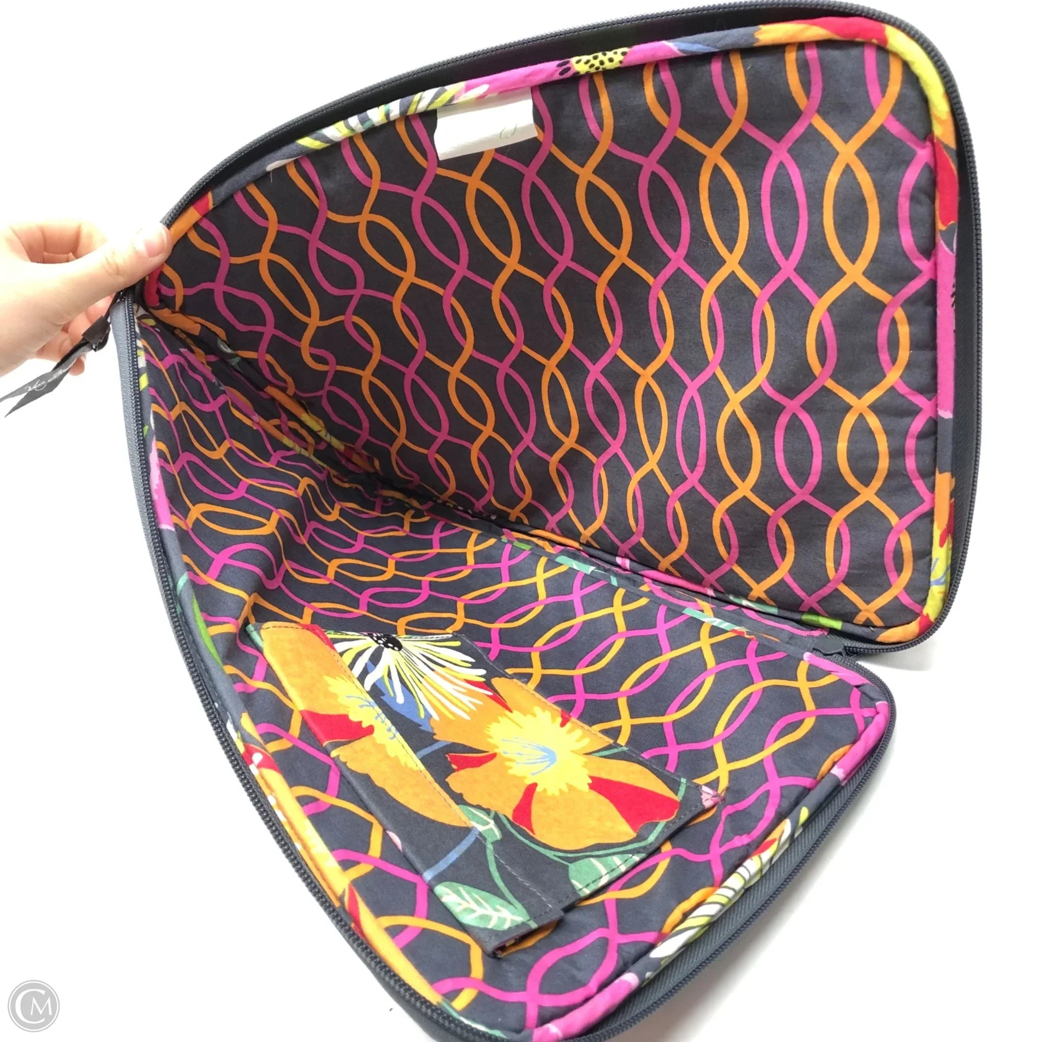 Vera Bradley Medium Accessory Tag - Stylish & Functional Bag Tag for Travel, Luggage, Backpacks & Purses