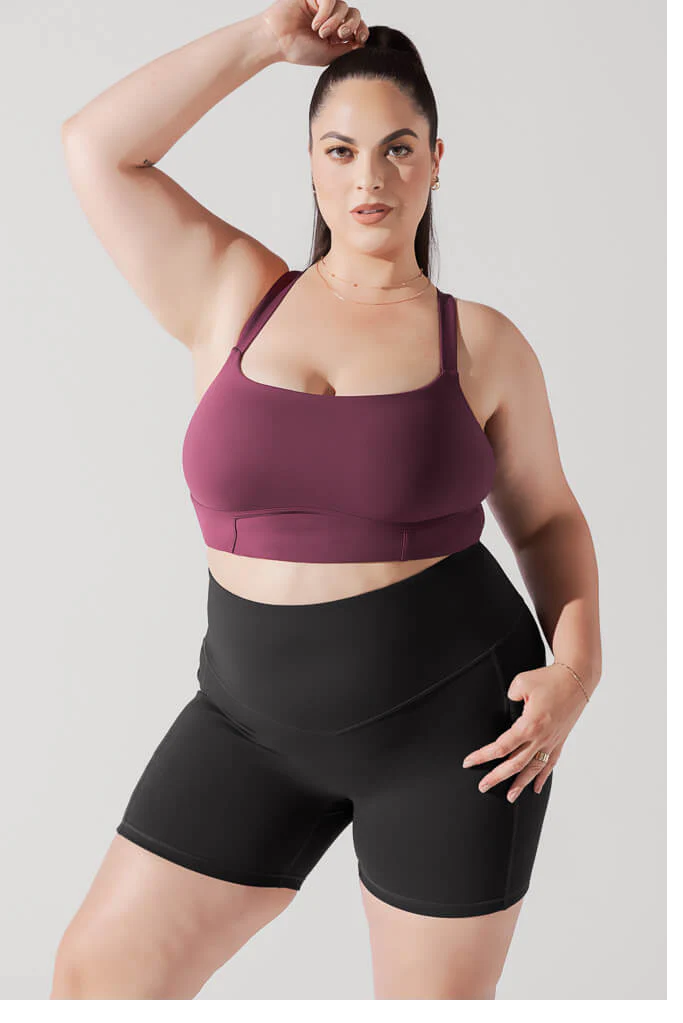 Daphne Corset Crop Top for Women - Sexy Bustier Lace-Up Bustier Shirt in Plum Purple | Perfect for Date Night, Club Outfits & Boudoir Photography