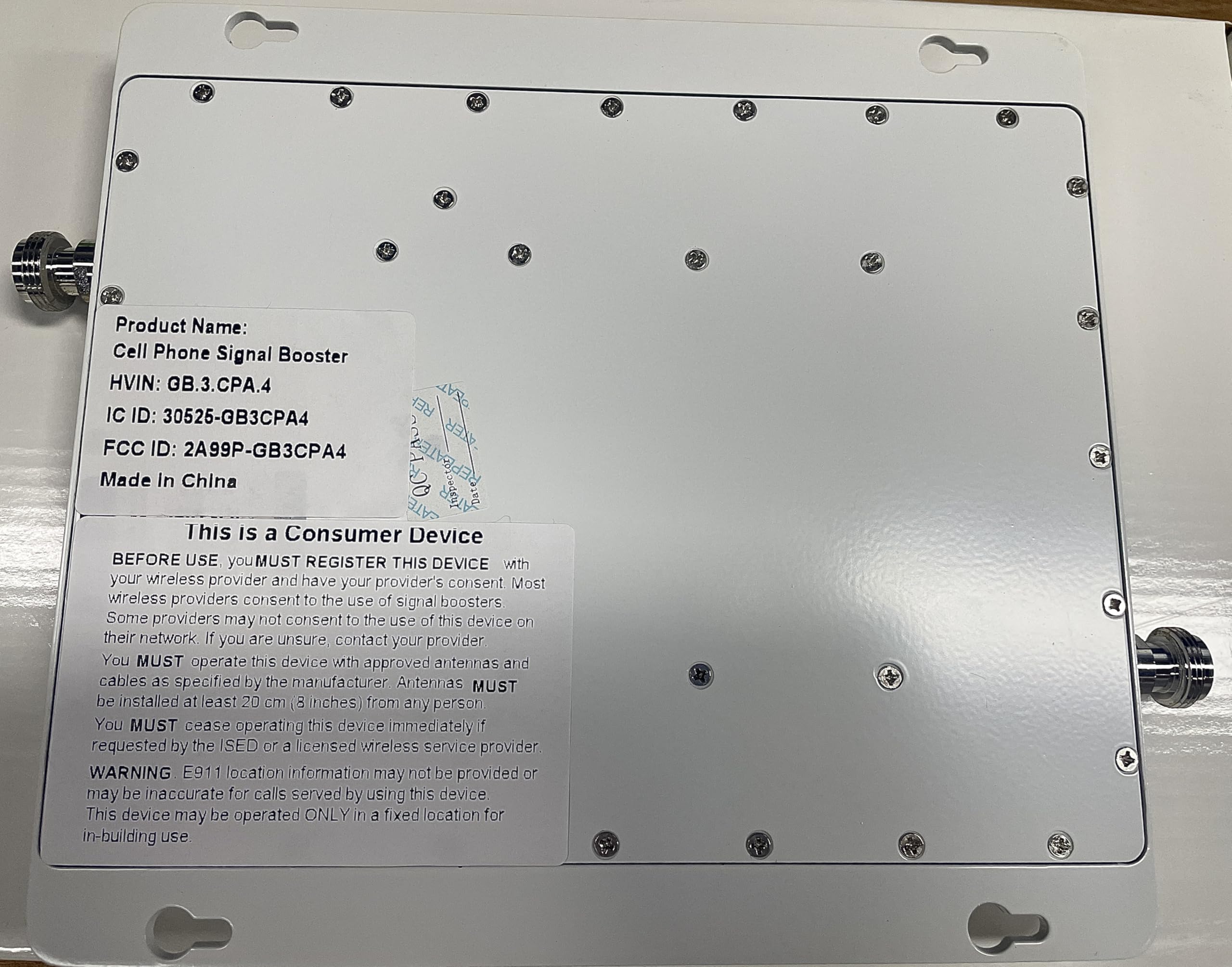 Cell Phone Signal Booster for Home & Office - 5G/4G LTE/3G Compatible with Rogers, Fido, Telus, Bell (Bands 2/4/5/25/66) | Covers Up to 5,000 sq.ft | ISED Certified | Perfect for Rural Areas, Basements & Weak Signal Zones
