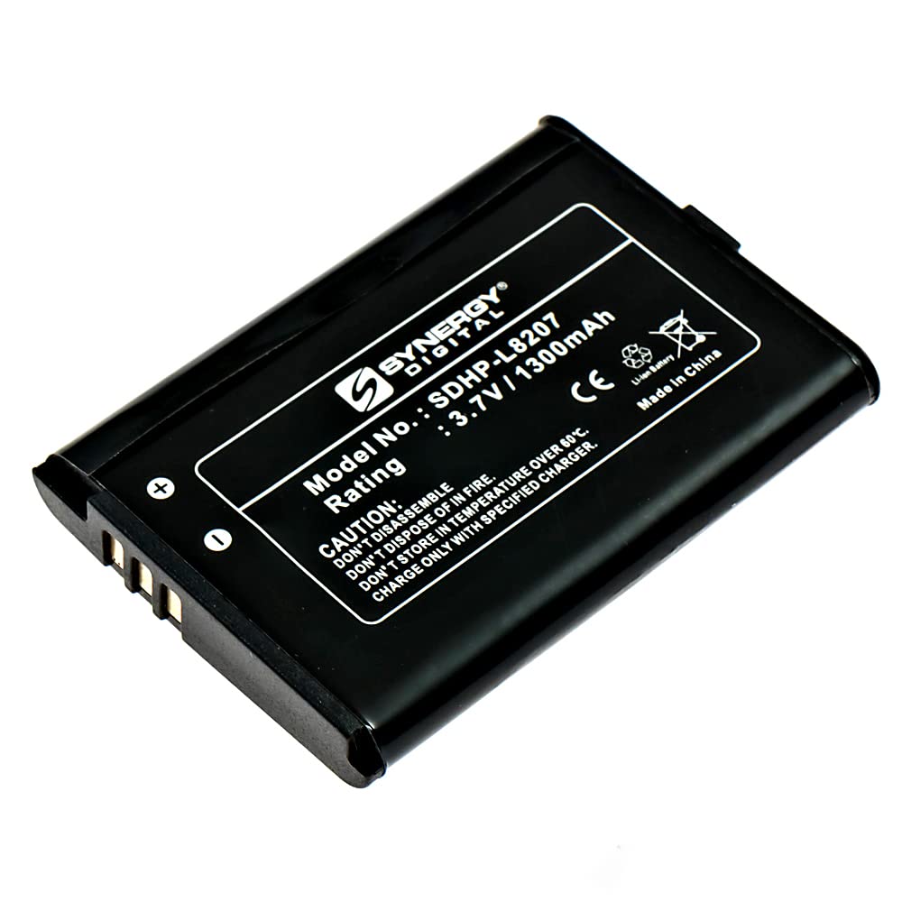 Synergy Digital Rechargeable Li-ion Batteries for Nintendo Switch Pro Controller - 3.7V 1300mAh (2-Pack) | Extended Gaming Sessions | Perfect Replacement Battery for Switch Pro Wireless Controllers