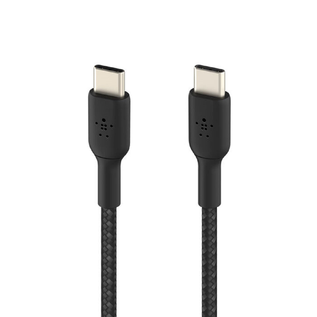 Belkin BoostCharge USB-C to USB-C Cable (2m, Black) - Fast Charging & Data Sync for iPhone 15, MacBook, iPad Pro & More