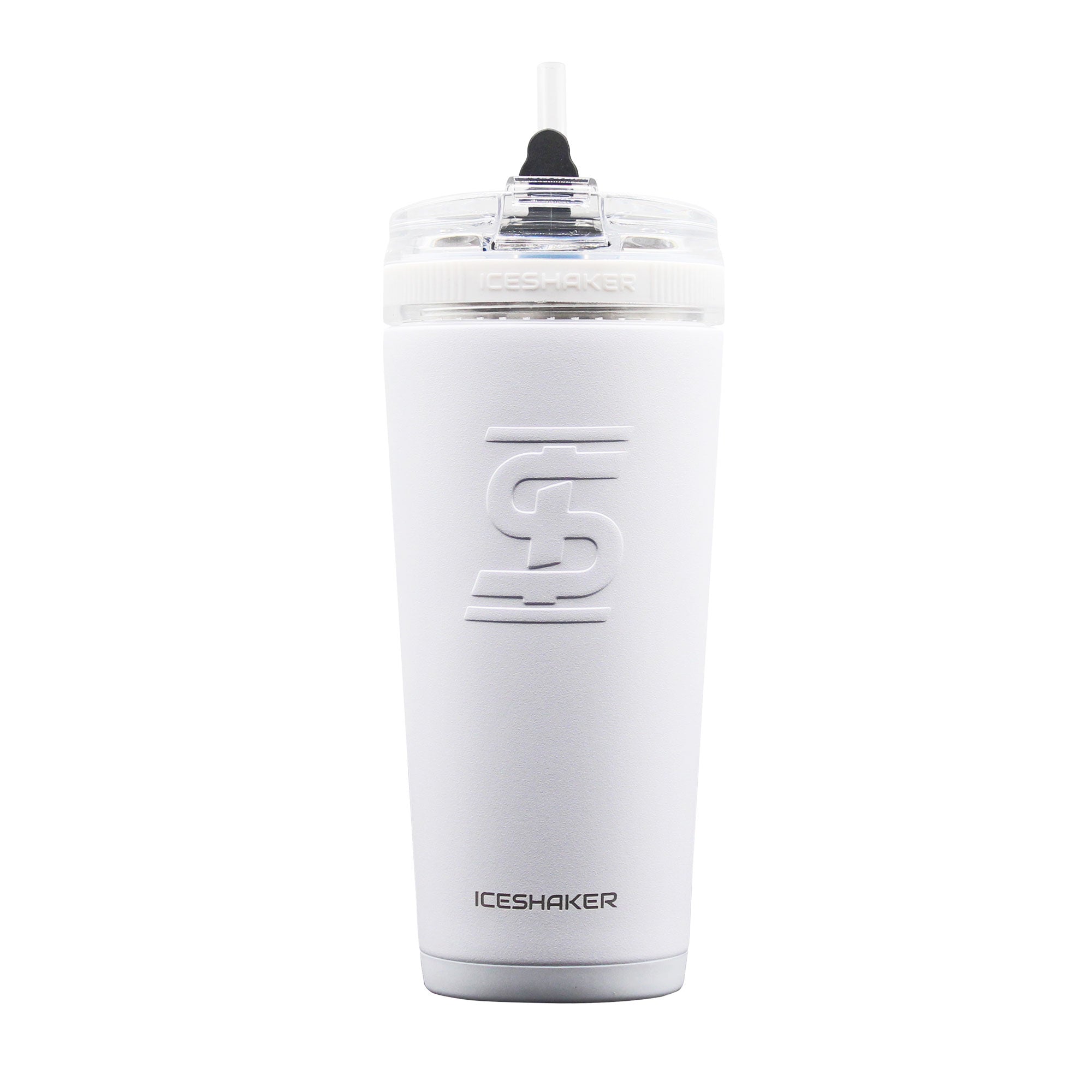 Official NHL Utah Hockey Club Flex Water Bottle - White | Durable & Leak-Proof Sports Bottle for Hockey Games, Gym & Outdoor Activities
