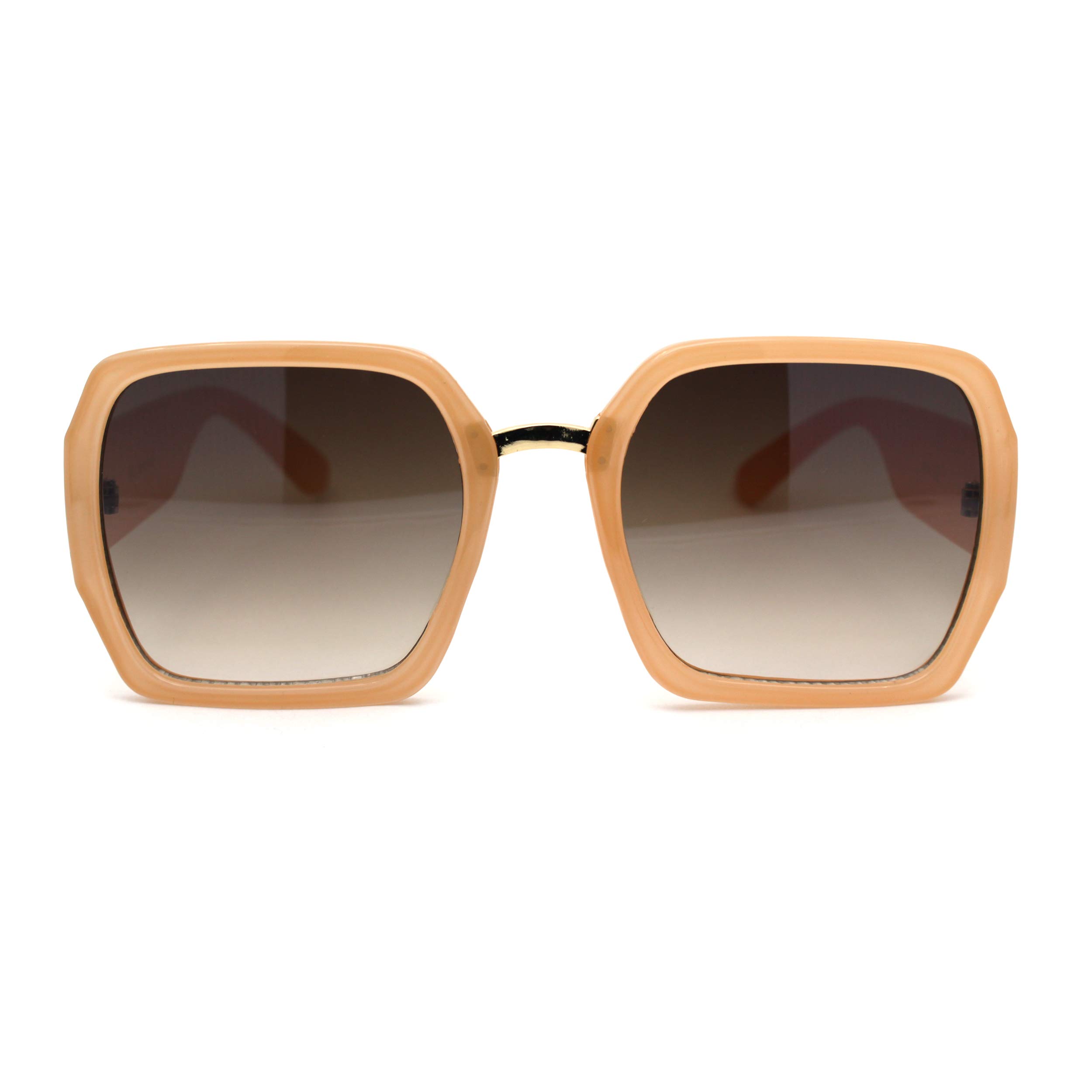 Stylish Oversized Rectangular Butterfly Sunglasses for Women - Fashionable Designer Shades for Summer, Beach & Outdoor Activities
