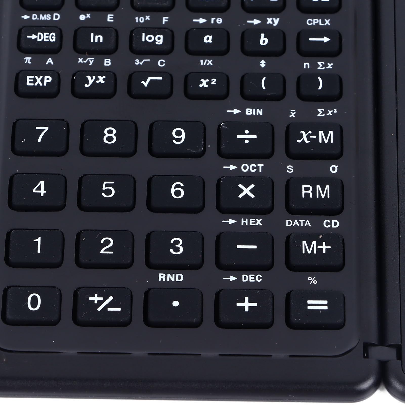 Solar Powered LCD Writing Tablet with Calculator - Foldable Handwriting Board for Students, Office & Home Use (Dual Power: Solar & Battery) - Perfect for Math, Notes & Sketches