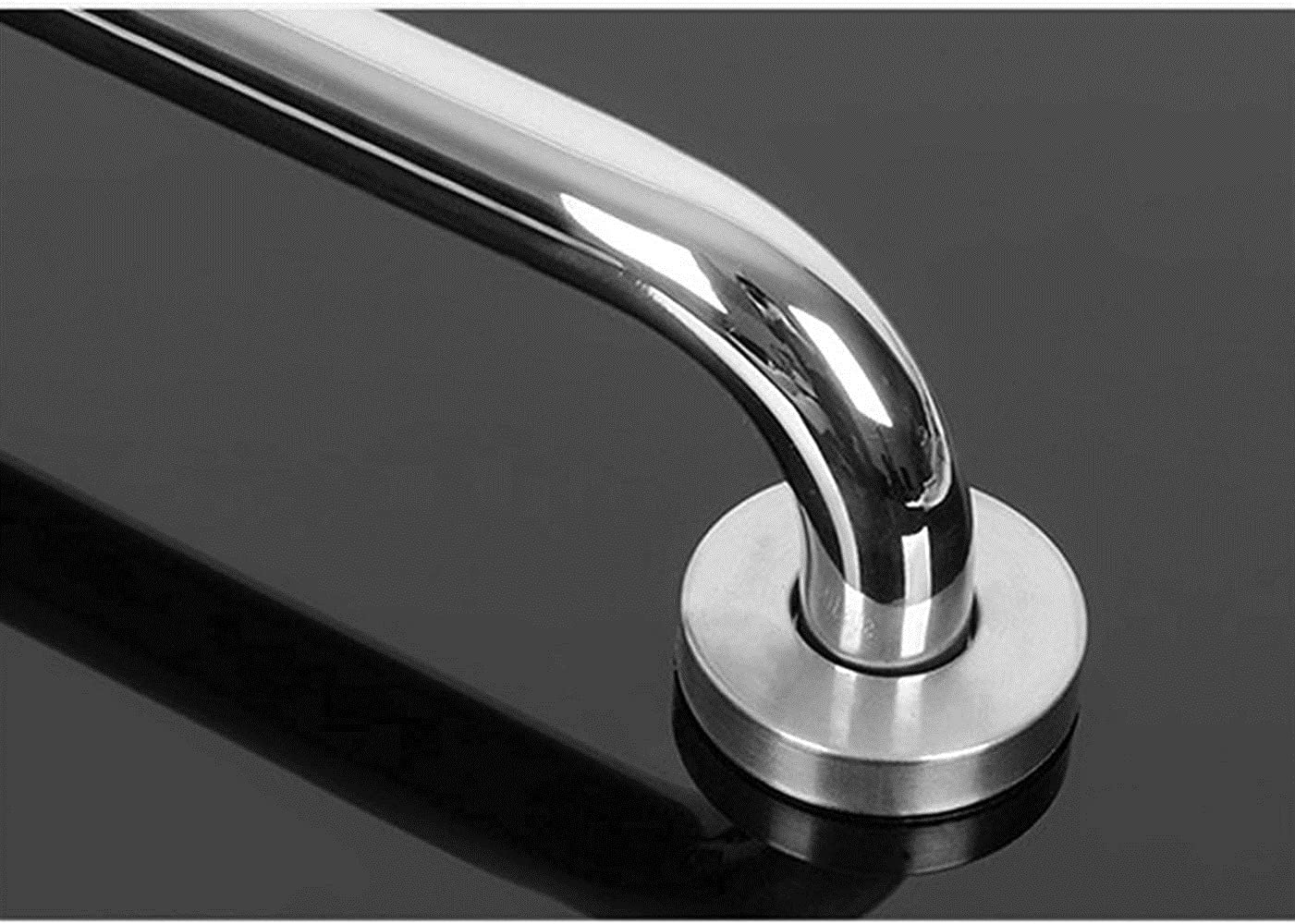 Stainless Steel Bathroom Safety Grab Bar - 50cm Silver Shower Handle & Toilet Support Rail for Elderly & Disabled - Non-Slip Tub Handrail for Bathroom, Wet Room & Mobility Assistance