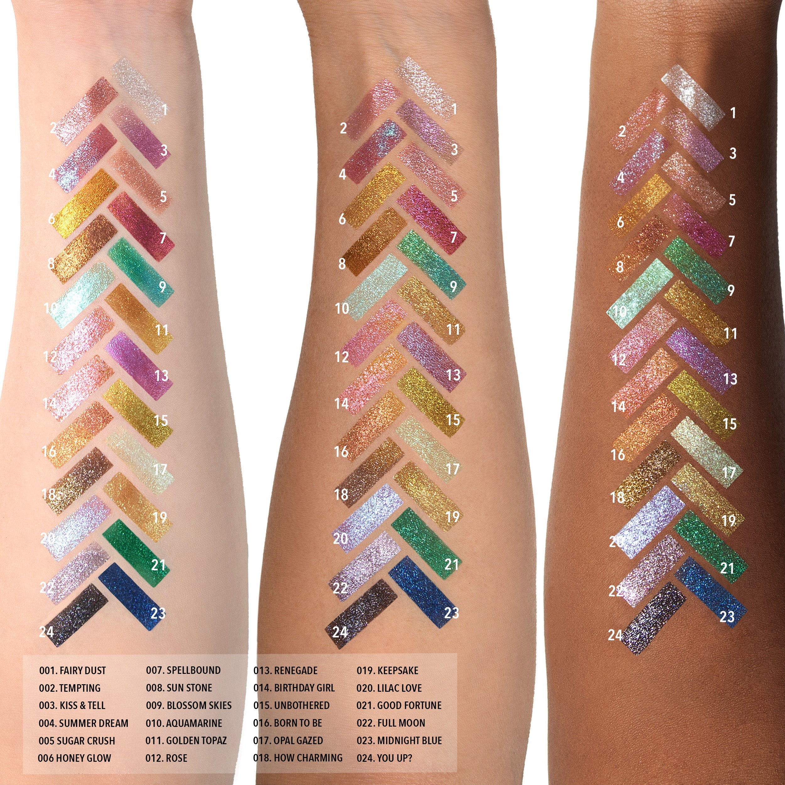 05 Sugar Crush Chroma Light Shadow - Long-Lasting Shimmer Eyeshadow Palette for Day & Night Makeup - Perfect for Parties, Weddings & Special Occasions