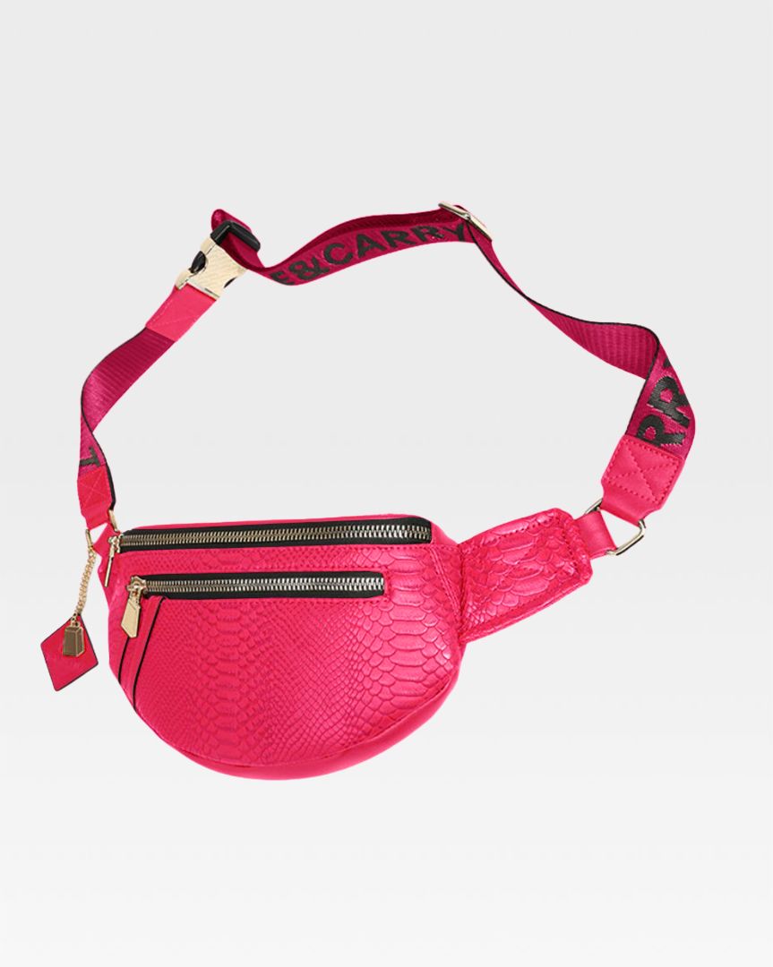 Apollo 1 Fanny Pack Waist Bag - Waterproof & Lightweight for Hiking, Running, Travel | Neon Pink Crossbody Bum Bag for Women & Men | Perfect for Outdoor Adventures, Concerts & Daily Use