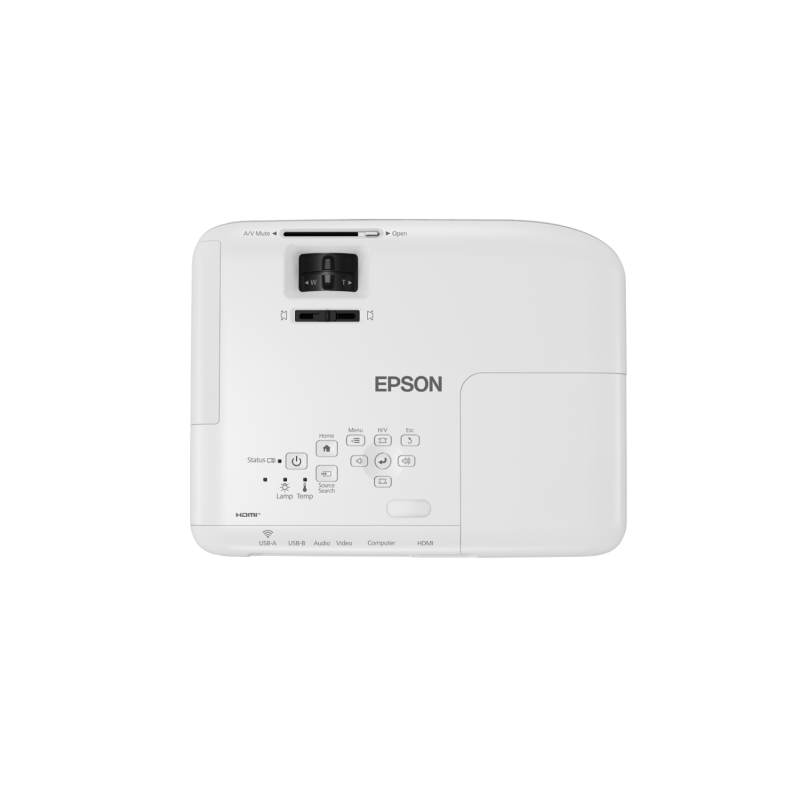 Epson EB-X06 Portable Projector - 3LCD, 3,300 Lumens, HD Ready for Home Theater, Office Presentations & Outdoor Movie Nights