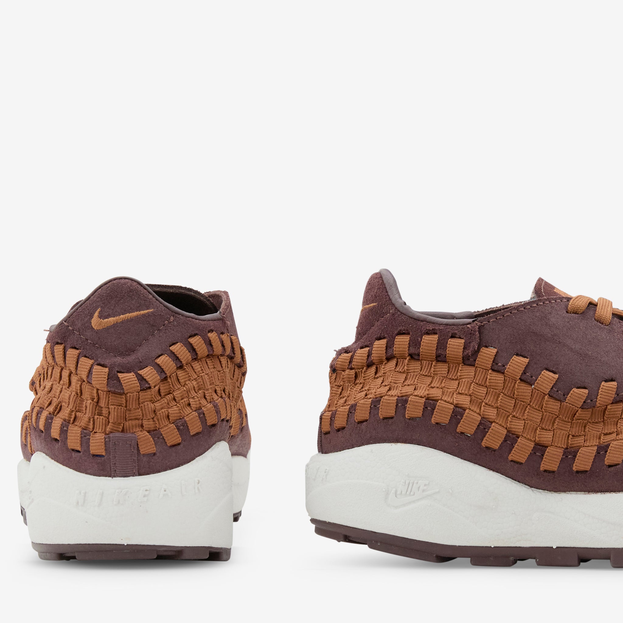 Women's Air Footscape Woven Earth Sneakers - Light British Tan & Phantom Colorway | Comfortable Casual Shoes for Walking, Running & Everyday Wear