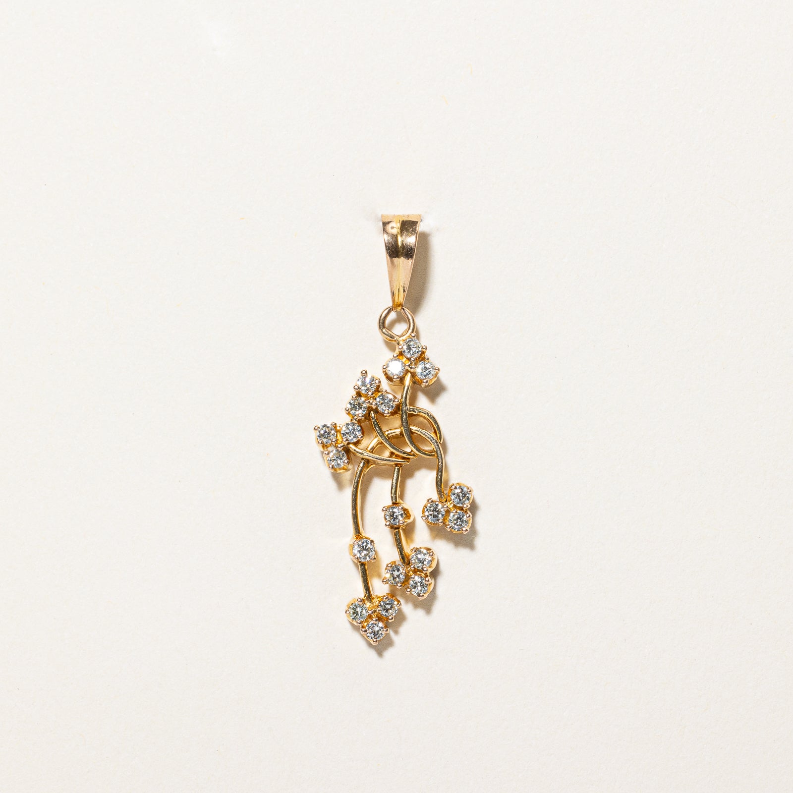 0.37ctw Diamond Pendant Necklace for Women - Elegant Solitaire Jewelry Gift for Anniversary, Wedding & Special Occasions