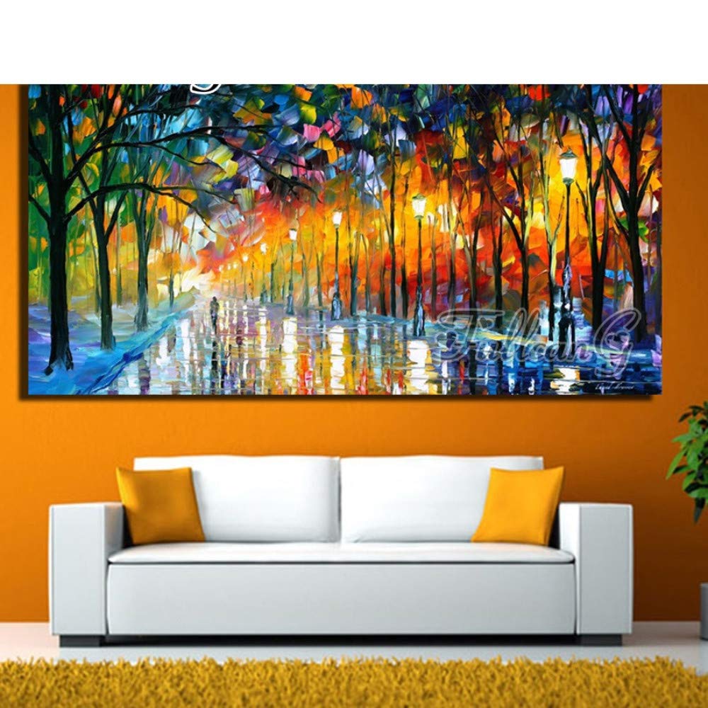 5D Diamond Painting Kit - 60x120cm/24x48in Full Square Drill Crystal Rhinestone DIY Art for Home Decor | Perfect for Wall Art, Bedroom Decor & Relaxing Rainy Day Hobby | Diamond Embroidery Cross Stitch Craft Gift for Adults