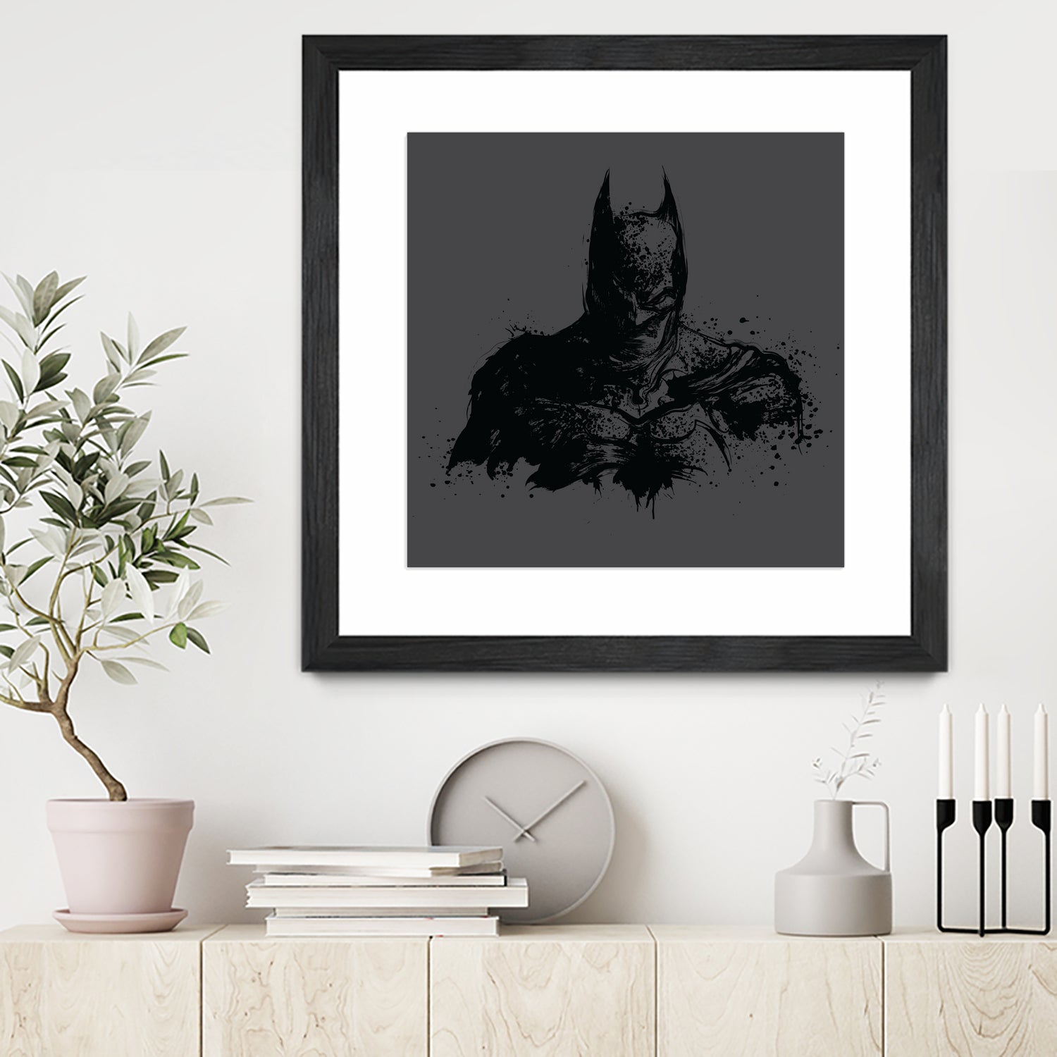 Behind the Shadows - Gothic Home Decor & Unique Wall Art for Dark Aesthetic Interiors | Perfect for Halloween, Gothic Themed Rooms & Spooky Decorations