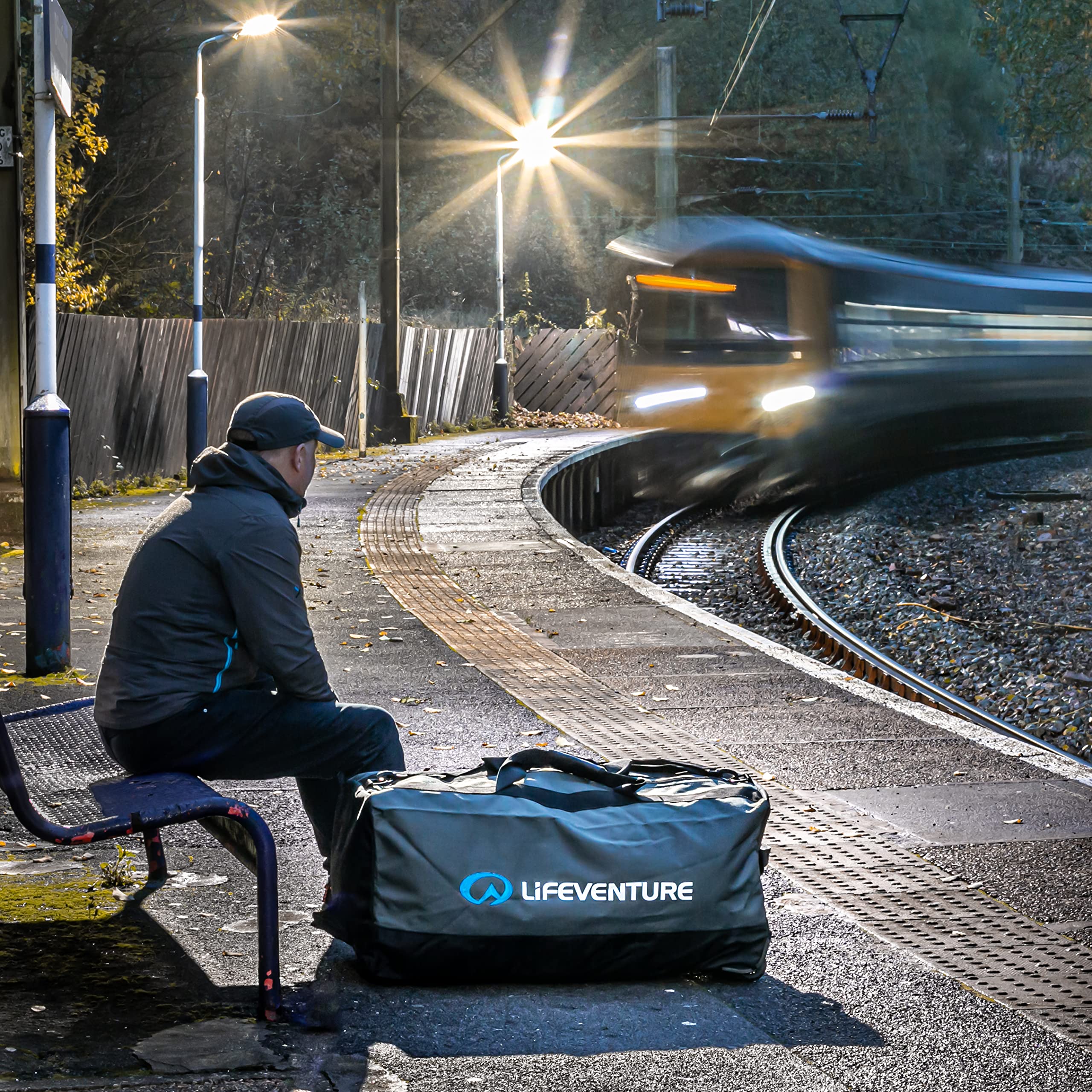 Unisex 120L Wheeled Duffle Bag - Grey & Black Large Travel Duffel with Wheels for Adults | Perfect for Gym, Sports, Air Travel & Weekend Getaways