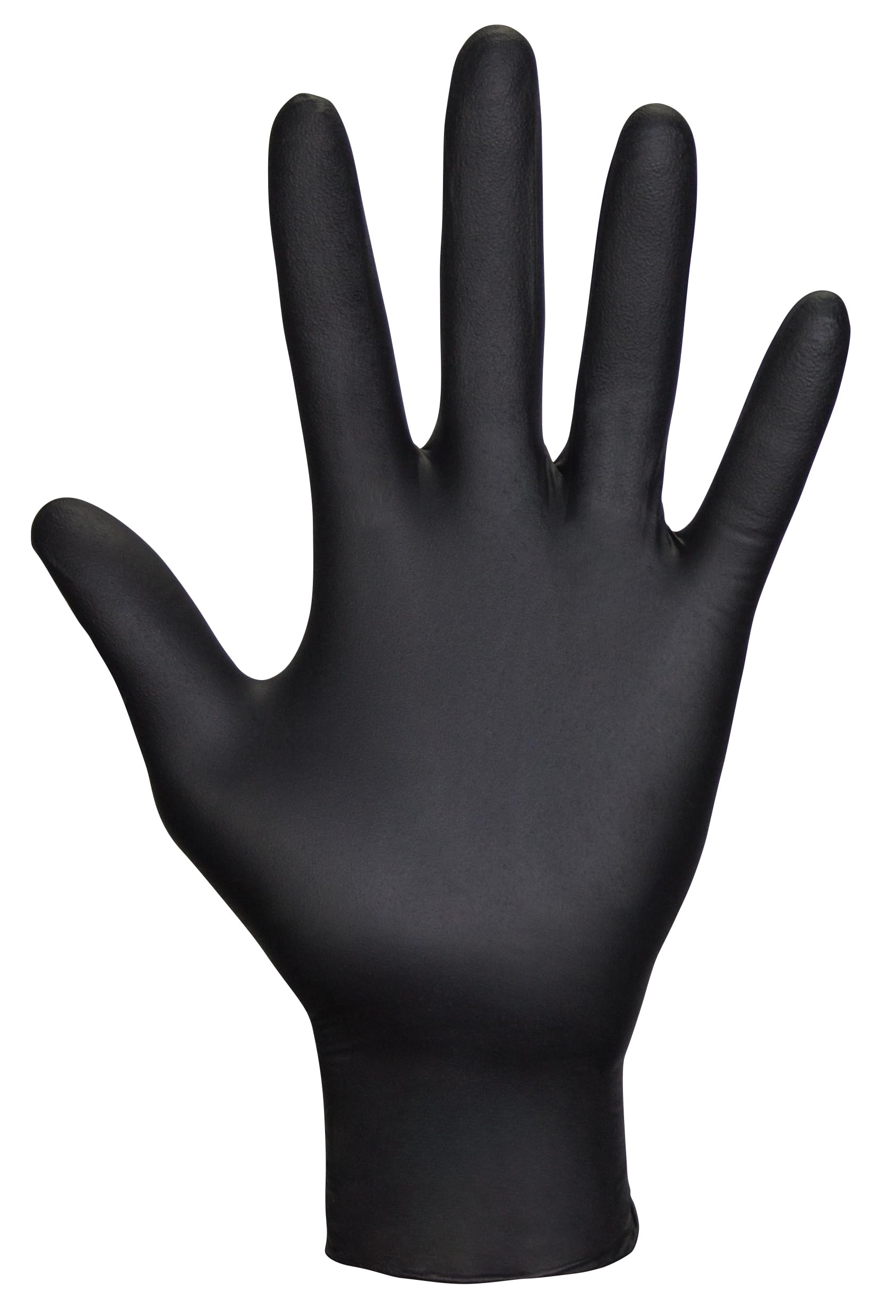 10 Pack SAS Safety 66519 Raven 6 mil Black Nitrile Disposable Gloves - X-Large (100 Gloves per Box) | Heavy-Duty Chemical Resistant Gloves for Medical, Laboratory, Tattoo & Automotive Work