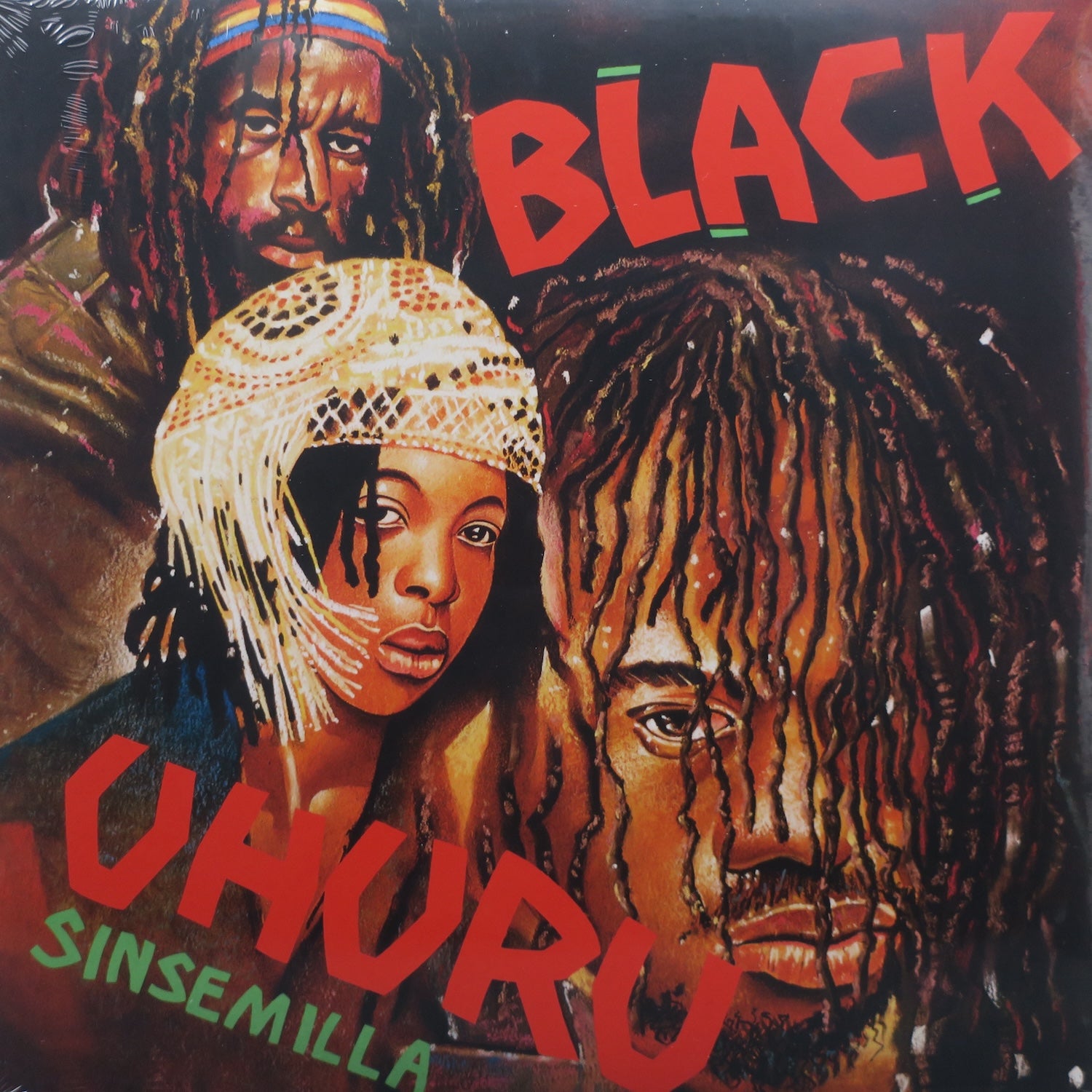 BLACK UHURU 'Sinsemilla' Vinyl LP Record - 1980 Classic Reggae Music Album - Perfect for Reggae Collectors & Vinyl Enthusiasts