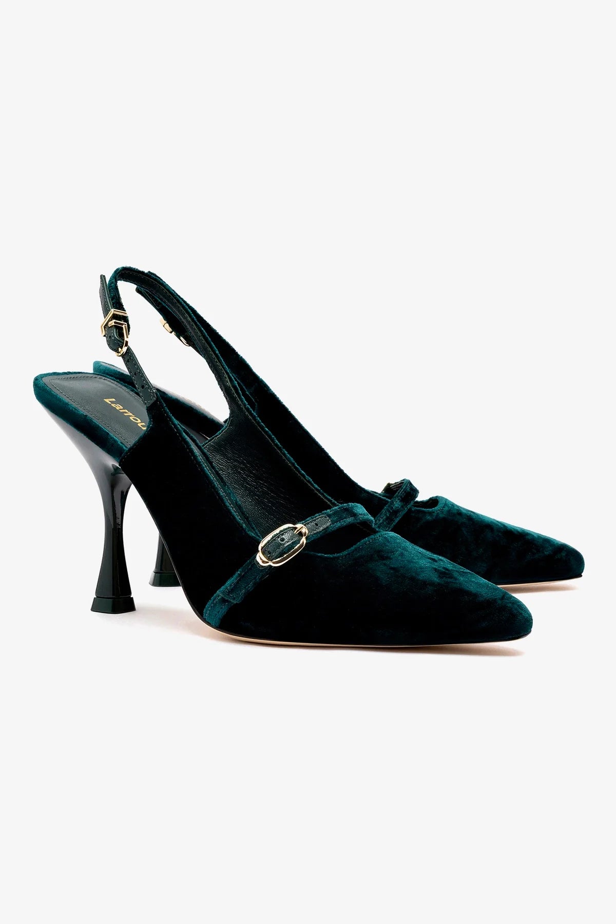 Ines Hi Pump Women's Heels - Jungle Velvet High Heel Shoes for Parties, Weddings & Special Occasions