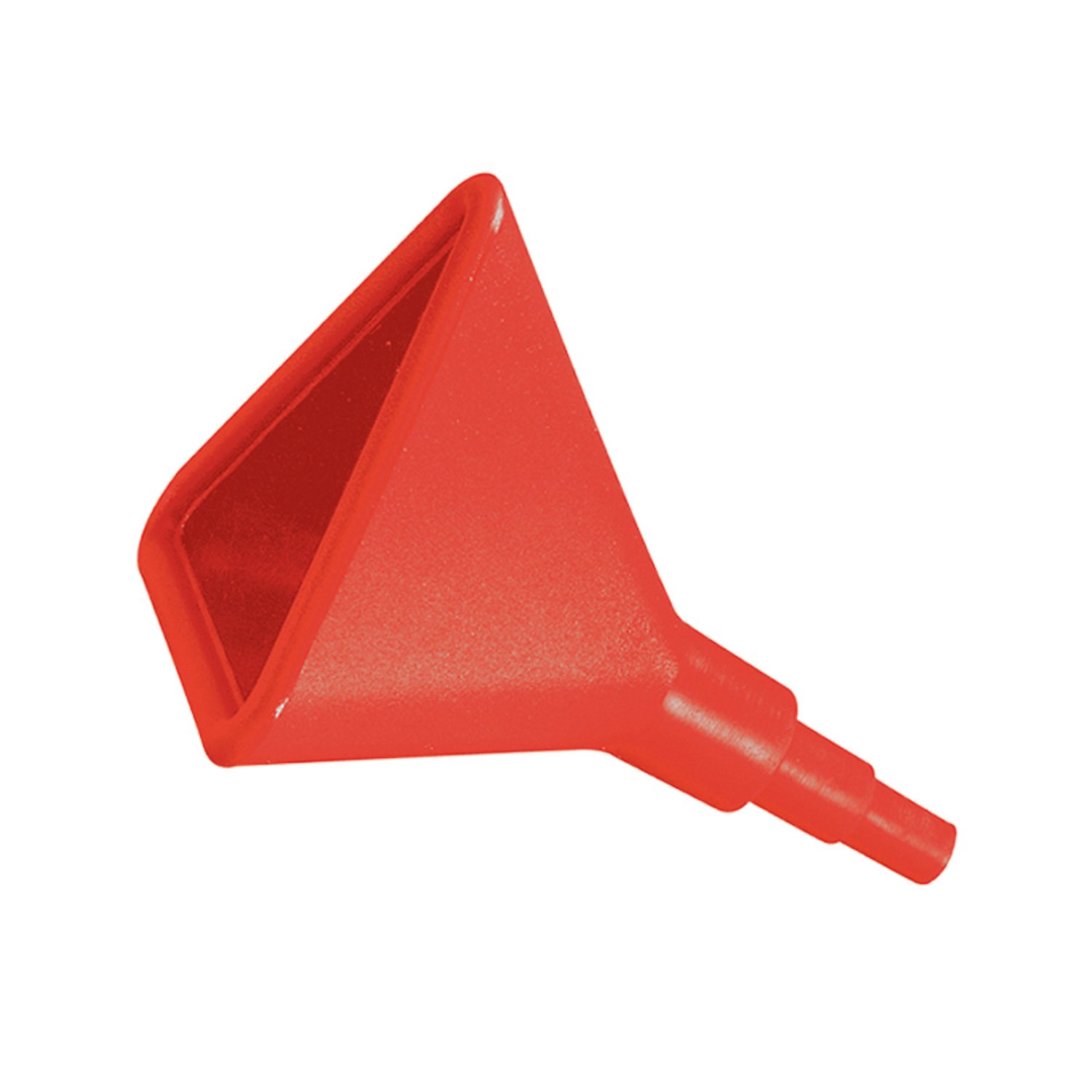 Jaz Products 550-014-06 14-Inch Triangular Funnel - Durable Plastic Funnel for Automotive Fluids, Oil, Chemicals & DIY Projects - Perfect for Garage, Workshop & Home Use