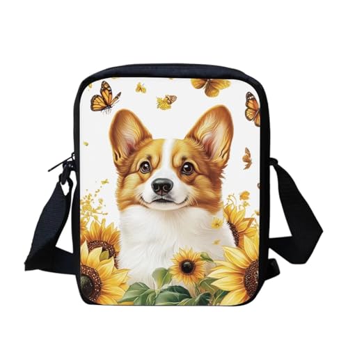 Sunflower Corgi