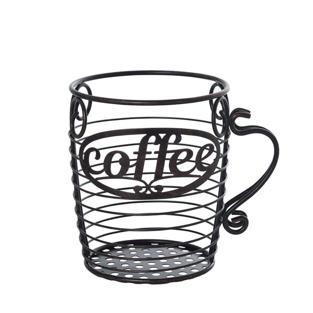 Chit Chat K-Cup Coffee Storage Basket - Organize Your Coffee Pods for Keurig Brewers | Perfect for Kitchen Countertop & Office Use