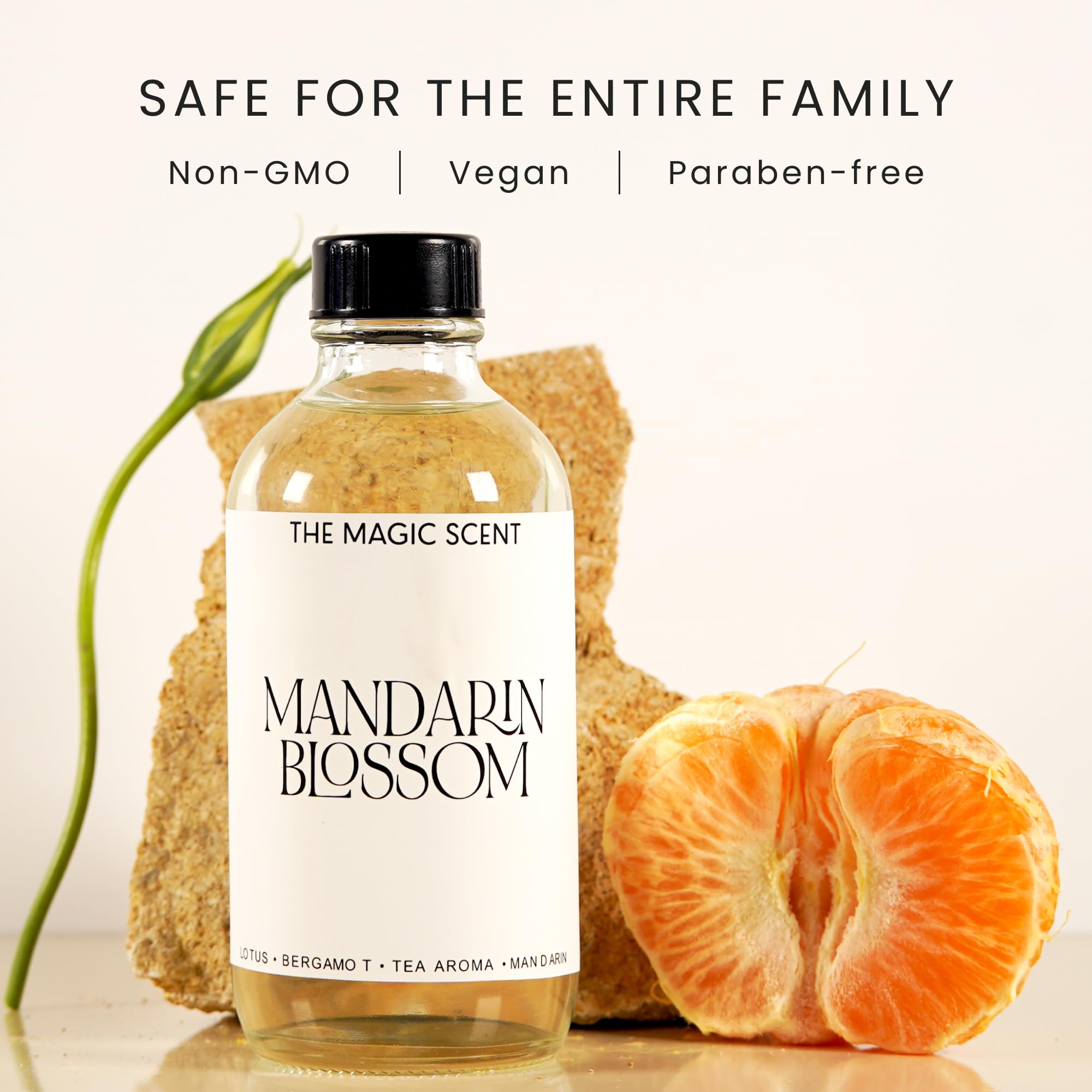 Premium Mandarin Blossom Essential Oil for Diffusers - 500ml Aromatherapy Oil for HVAC & Cold-Air Diffusers - Inspired by St. Regis Maldives - Perfect for Hotels, Spas, and Home Relaxation - Create Luxury Spa Atmosphere in Your Living Room, Bedroom or Office