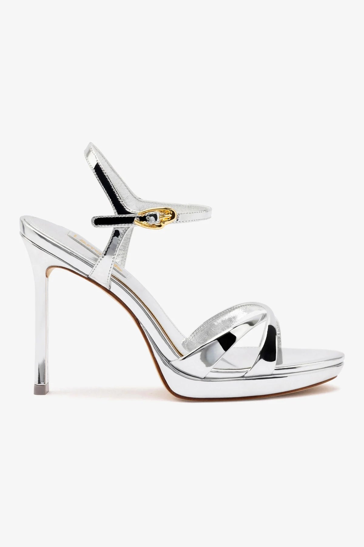 Angelina Silver Specchio Sandals for Women - Elegant Gladiator Style Comfortable Summer Shoes for Beach, Party, and Casual Wear