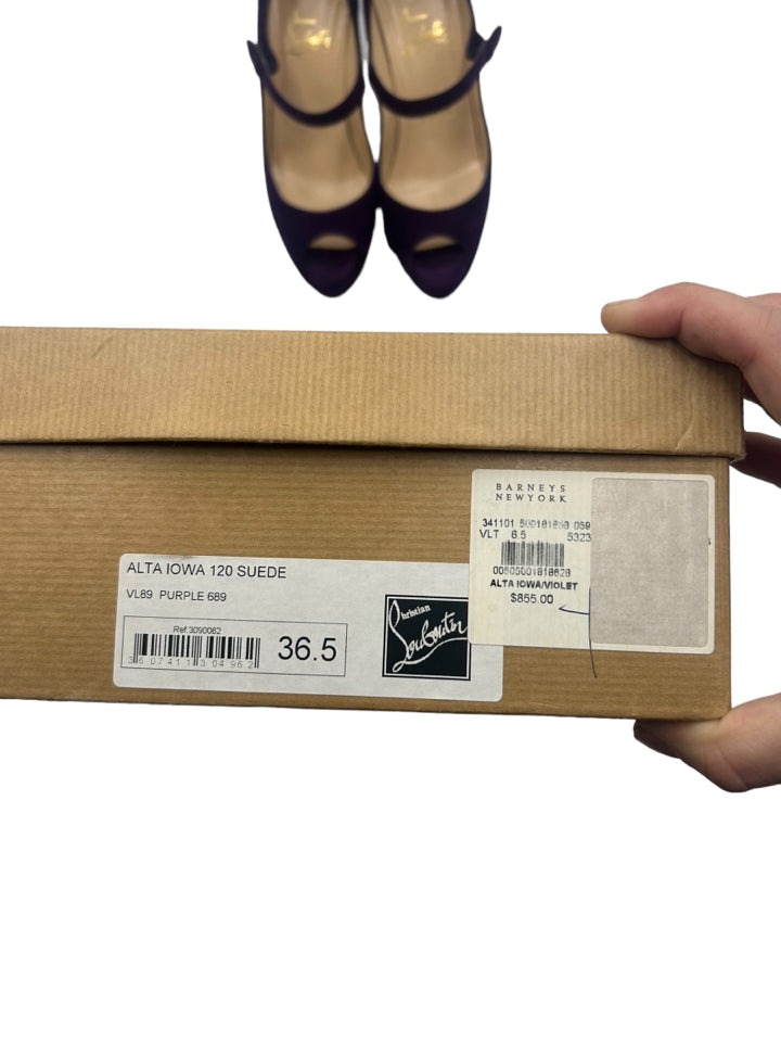 Christian Louboutin Alta Iowa 120mm Women's Pumps Size 36.5 (US 6.5) - Luxury High Heels for Weddings, Parties & Special Occasions