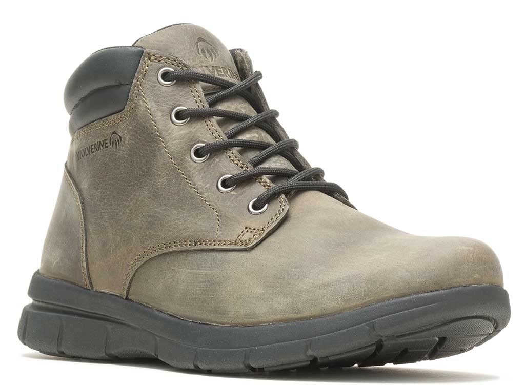 WOLVERINE Men's Karlin Waterproof Steel Toe Work Boots - Durable Construction Boots for Heavy Duty & Outdoor Work - Ideal for Construction, Landscaping, and Industrial Jobs