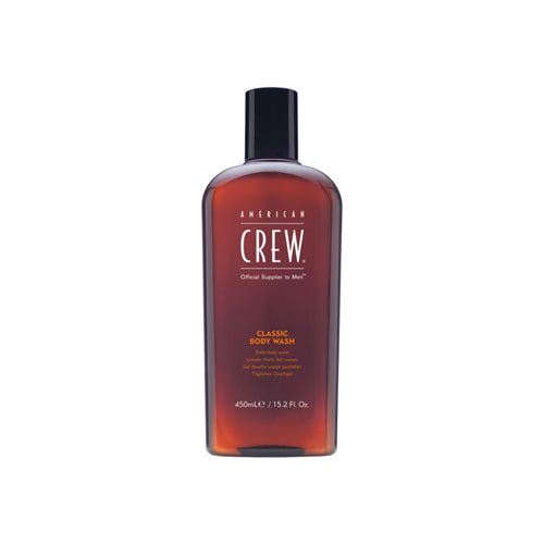 American Crew Classic Body Wash for Men - Hydrating & Refreshing Shower Gel with Natural Ingredients - Ideal for Gym, Travel & Daily Use