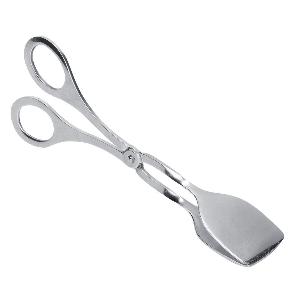 Premium 304 Stainless Steel Food Tongs - Heavy Duty Kitchen Utensils for Grilling, Baking & Cooking | Perfect for Home, Restaurant & Outdoor BBQ Use | Multipurpose Clip for Bread, Meat & Vegetables