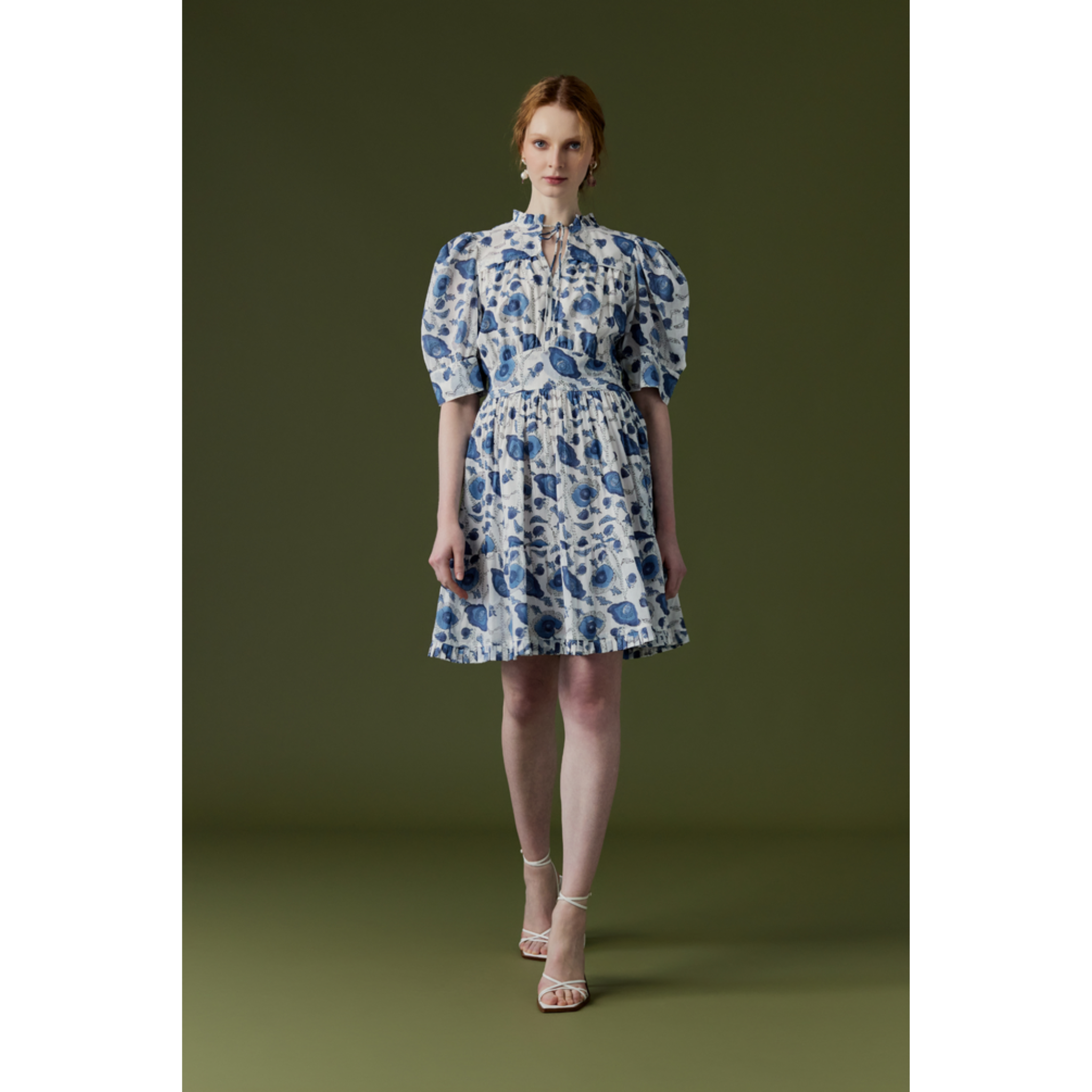 Anuka Floral Print Summer Dress for Women - Elegant Boho Maxi Dress with Short Sleeves | Perfect for Beach Vacations, Date Nights & Garden Parties