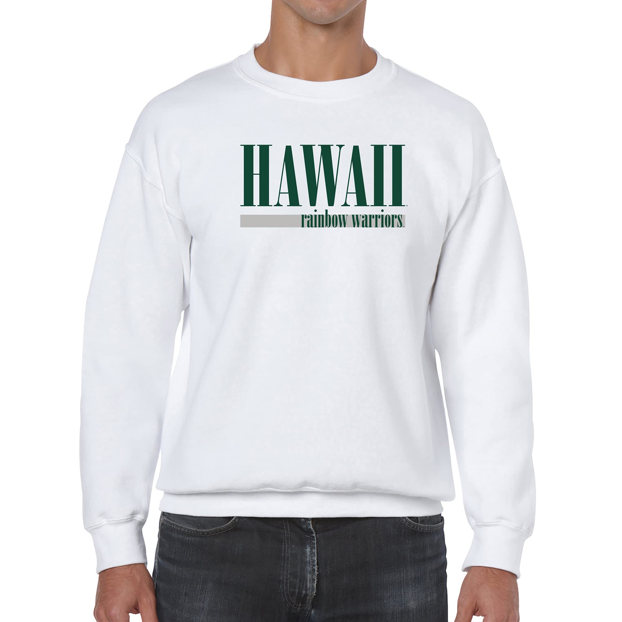 UGP Campus Apparel NCAA Boldline Team Color Crewneck Sweatshirt | College & University Spirit Wear | Perfect for Game Day, School Events & Campus Life