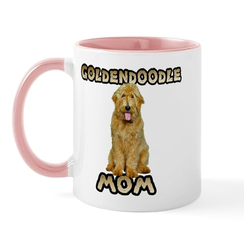 White/Pink Inside - Goldendoodle Mom Mug