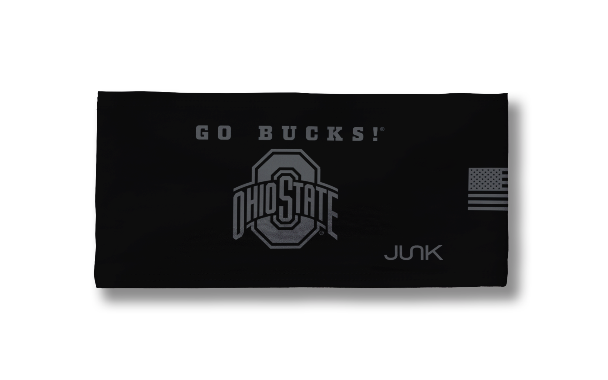 Ohio State Buckeyes Blackout Big Bang Lite Headband - Adjustable Sports Headband for Running, Basketball, and Workouts - Perfect for Fans and Athletes