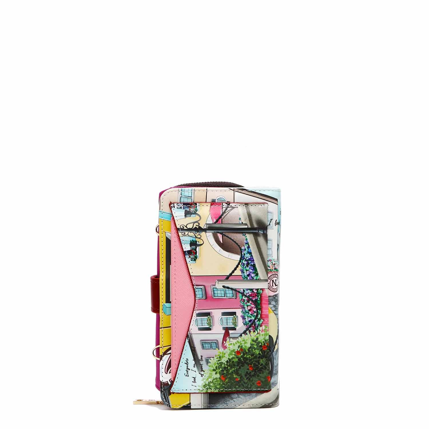 Stylish Trifold Phone Case with Crossbody Wallet - Perfect for Hands-Free Convenience While Shopping, Traveling, or Running Errands