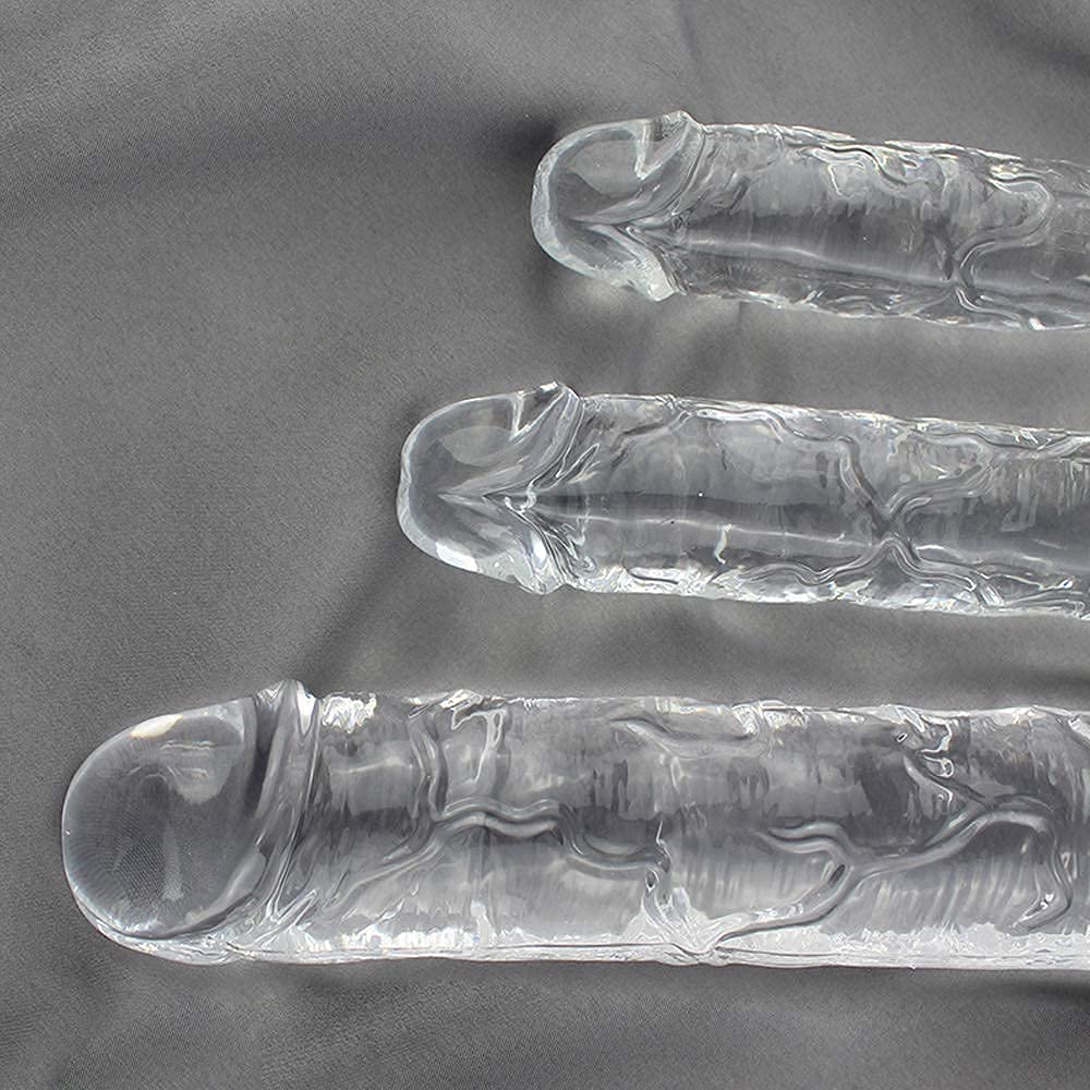 6.2 Inch Realistic Clear Dildo with Strong Suction Cup - Small Adult Sex Toy for Women - Perfect for Solo Play, Couples & BDSM Exploration