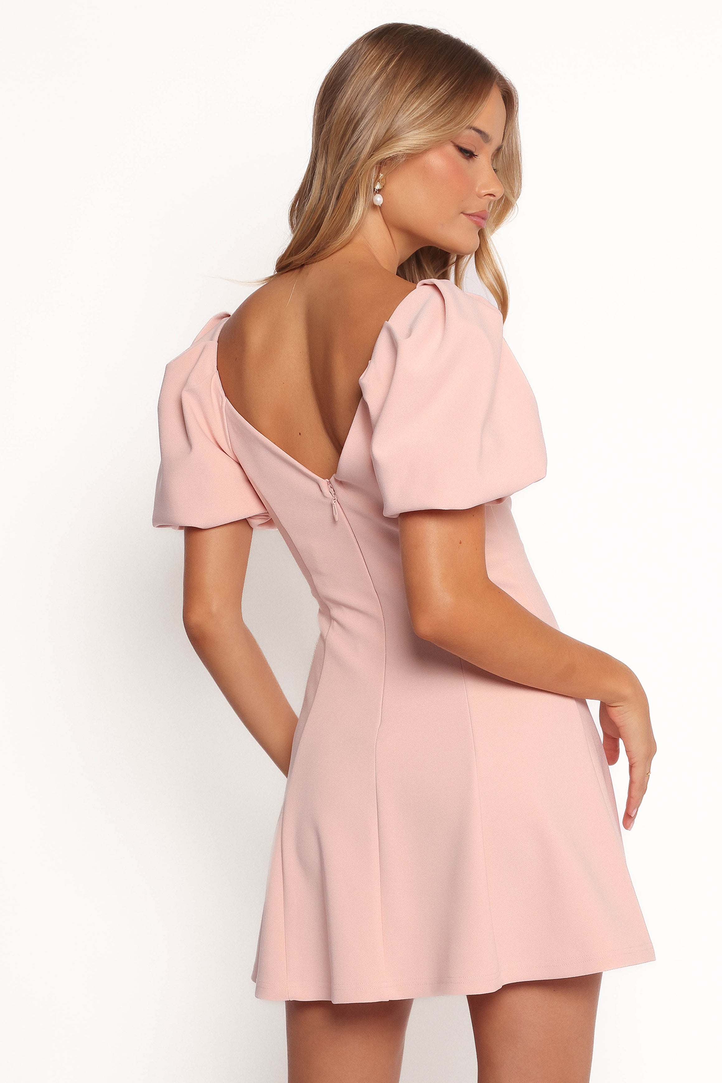 Fletcher Mini Dress for Women - Flirty Pink Summer Party Dress, Casual & Formal Wear, Perfect for Dates, Weddings & Night Out