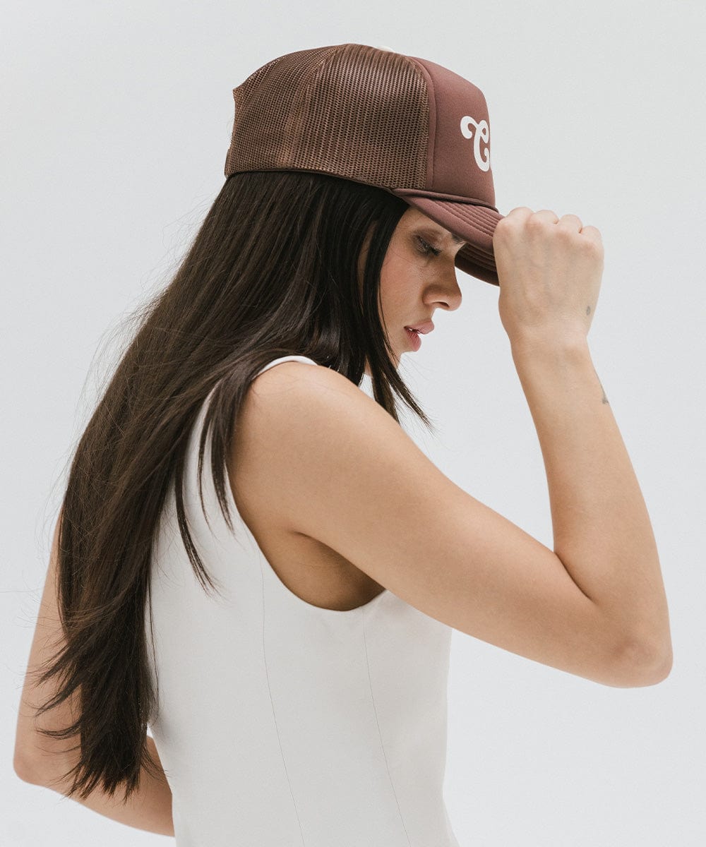 Cooling Foam Trucker Hat for Men & Women - Breathable Mesh Back, Adjustable Snapback Cap for Outdoor Sports, Hiking, and Summer Sun Protection