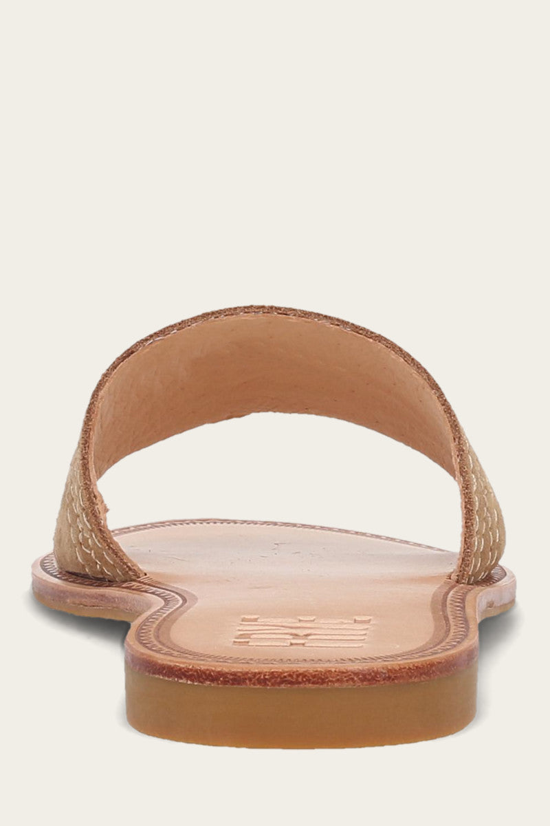 Ava Woodstock Slide Sandals for Women - Comfortable Summer Slides with Arch Support - Perfect for Beach, Pool, and Casual Outfits