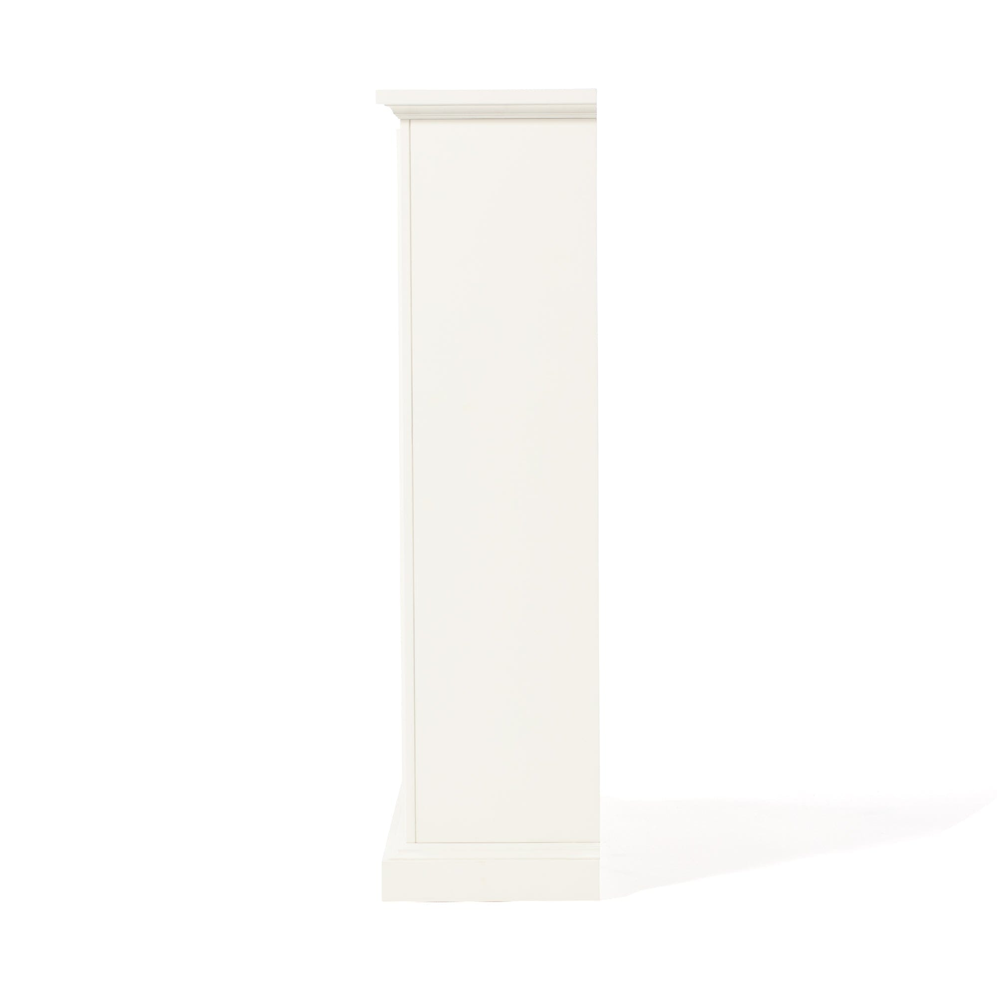 White Wooden Mantel Shelf 35.4