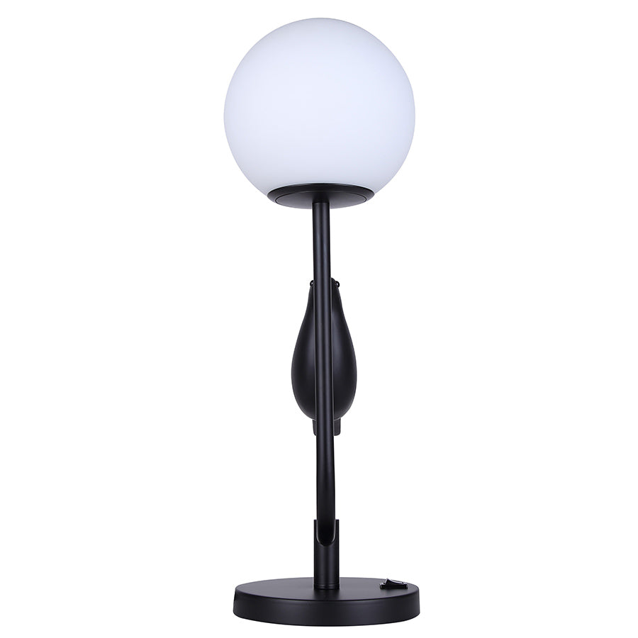 Modern Avis Table Lamp - Adjustable LED Desk Light with USB Port for Home Office, Bedroom & Study - Perfect for Reading, Working & Nightstand Use