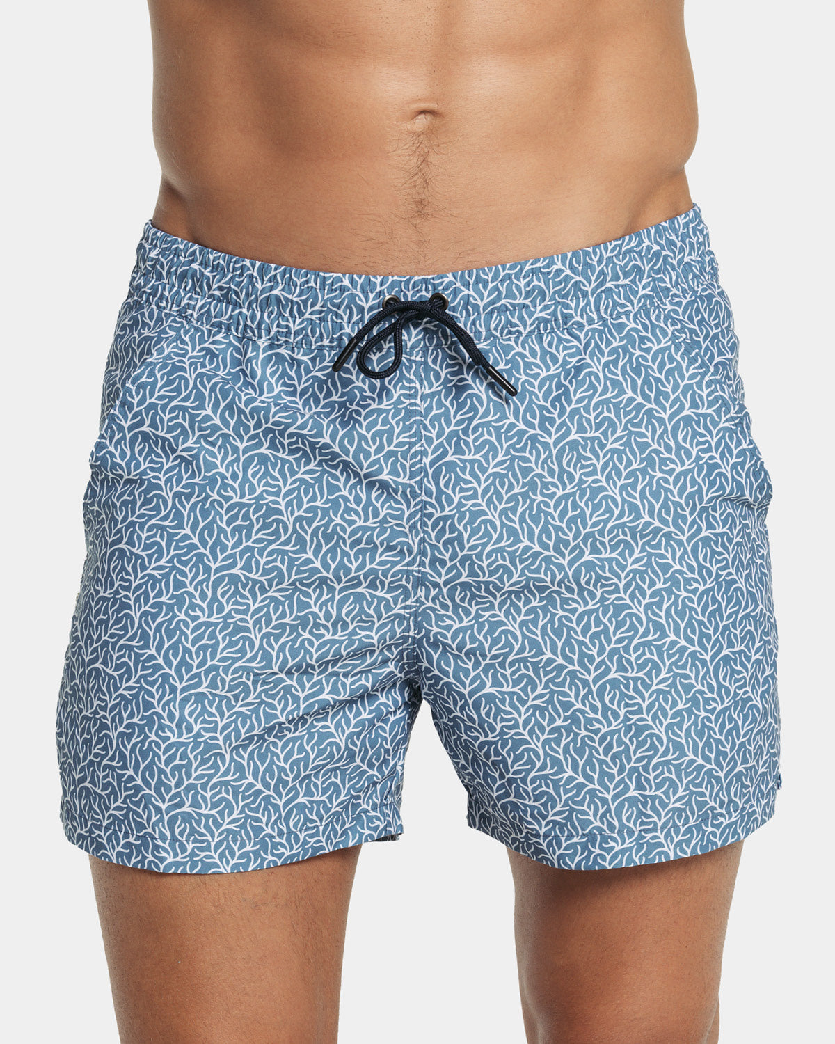 Eco-Friendly Men's Swim Trunks with Soft Inner Mesh Lining - Quick-Dry, Comfortable & Sustainable Swimwear for Beach, Pool & Water Sports